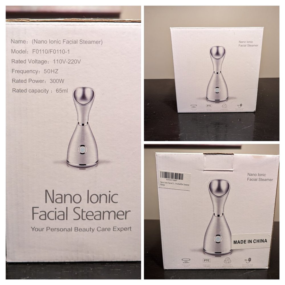 Nano Ionic Facial Steamer
